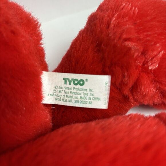 Wow! Sesame Street Toss and Tickle Me Elmo Talks and Wiggles 1997 - Working - Picture 5 of 9